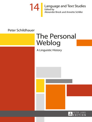 cover image of The Personal Weblog